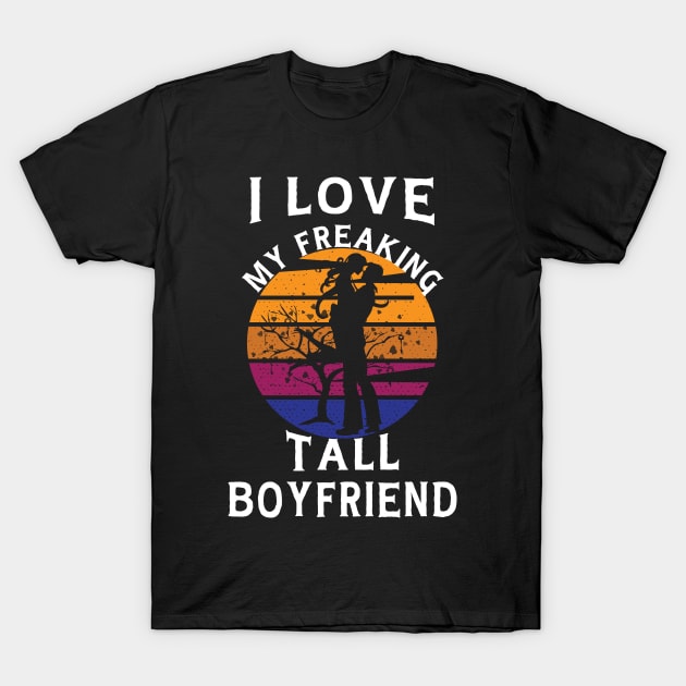 I Love My Boyfriend T-Shirt by Riyadkhandaker